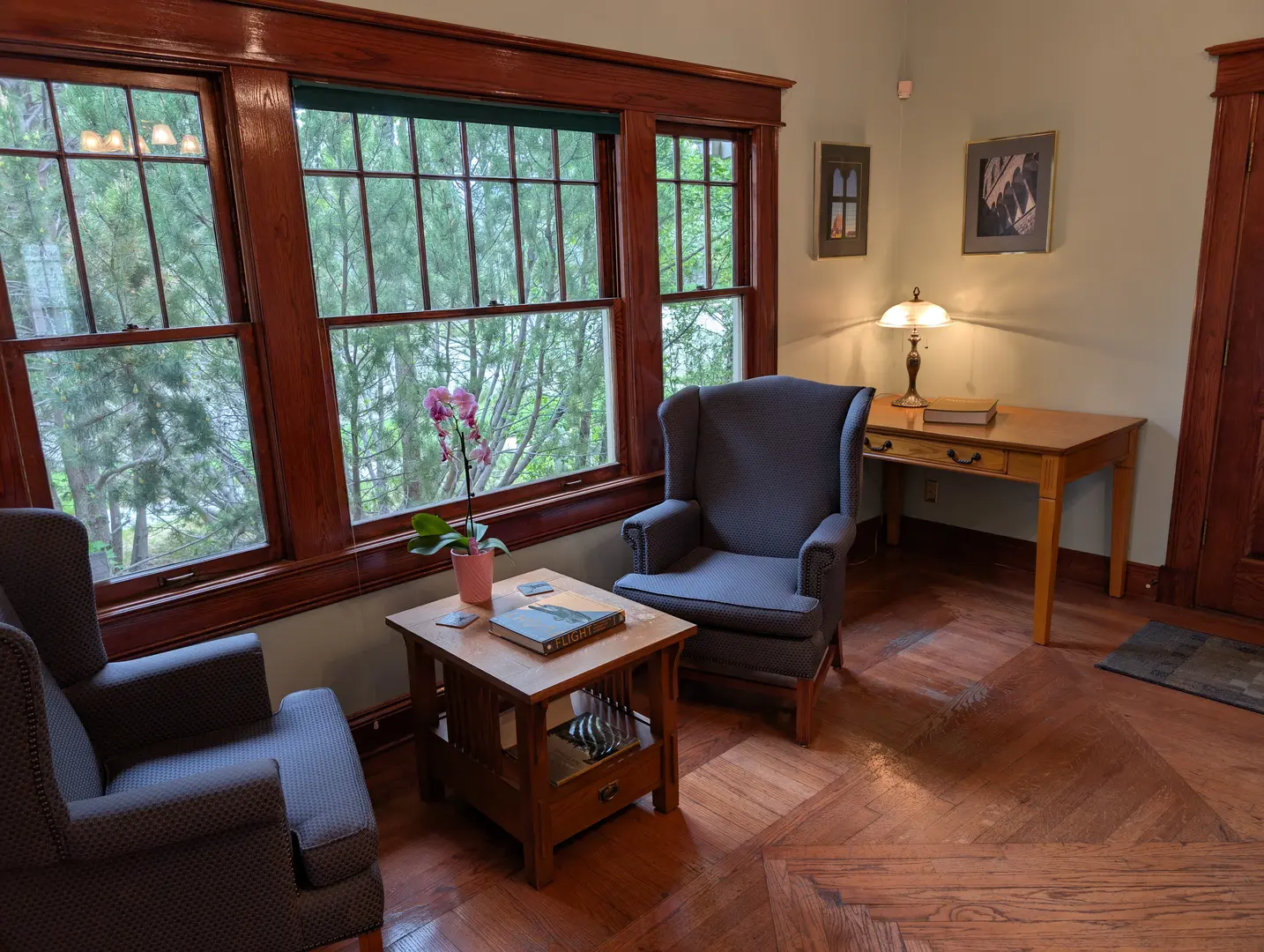 Reception area